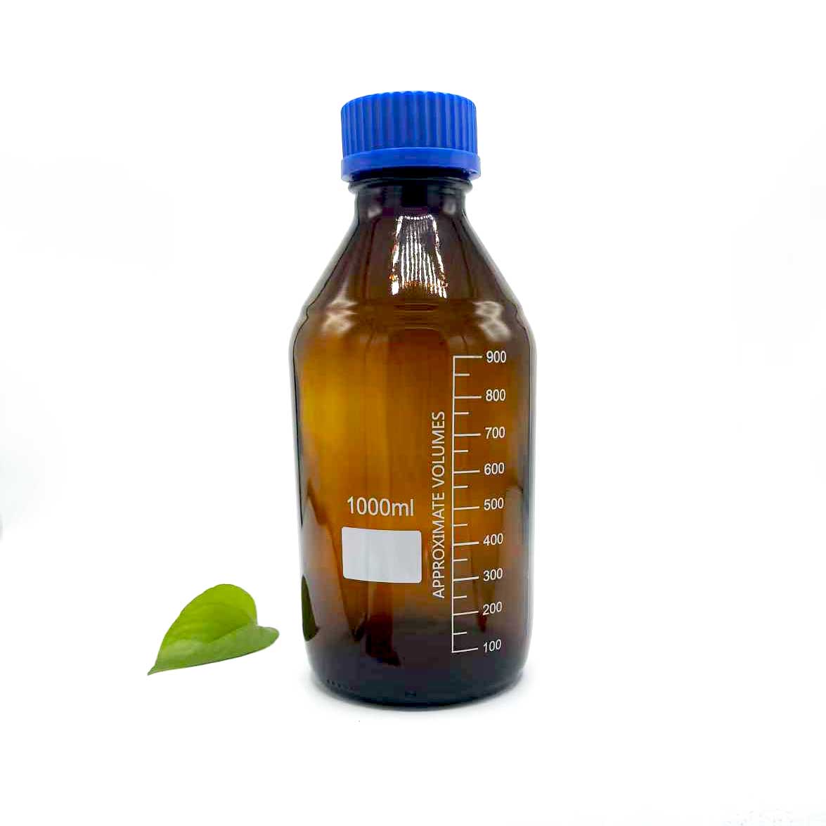 1000 ml Reagenzflasche aus Braunglas 1000 ml Reagenzflasche aus Braunglas