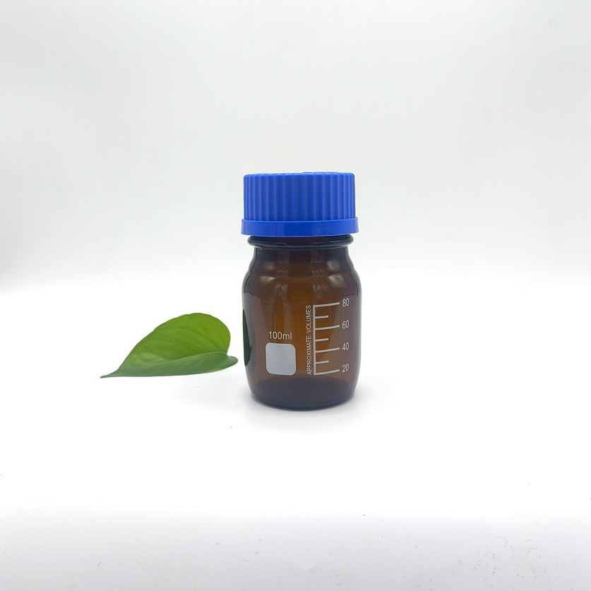 100 ml Reagenzflasche aus braunem Glas 100 ml Reagenzflasche aus braunem Glas