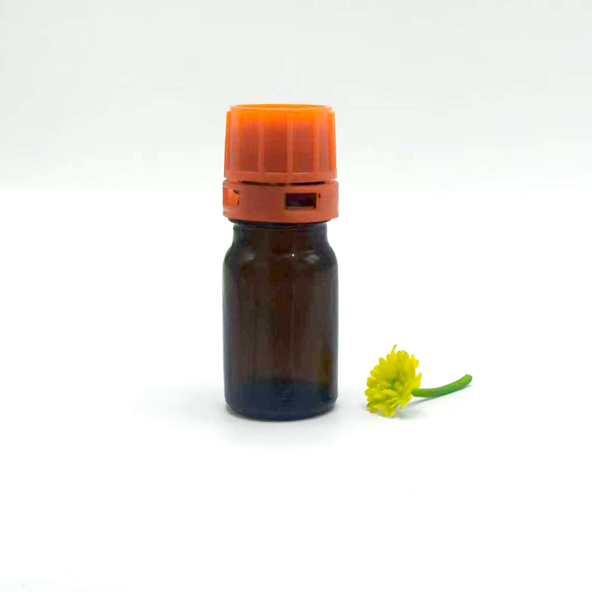 5-ml-Glasreagenzflasche